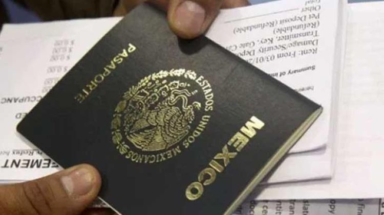 Número de Documento de pasaporte mexicano