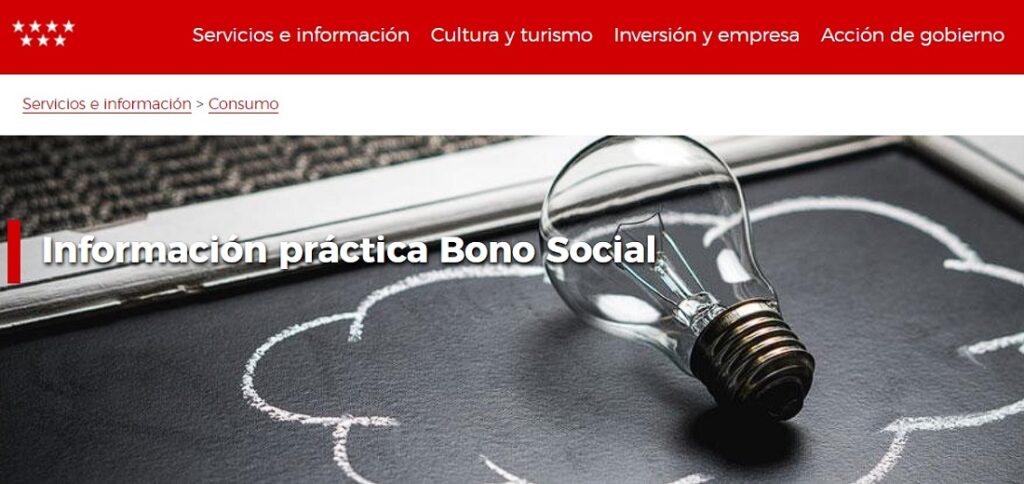 Requisitos Bono energético en Madrid